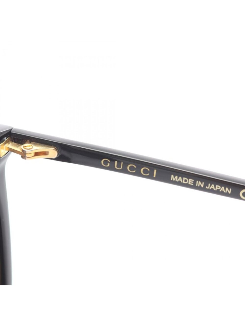 Gucci Sunglasses Black Brown Eyewear - Picture 4 of 6
